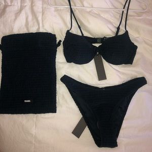 Triangl bikini top S, cheeky bottom M
